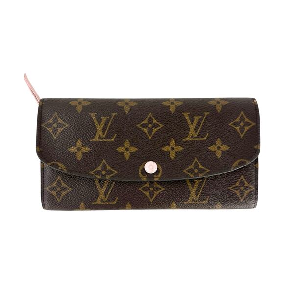 Louis Vuitton Monogram Emilie Long Wallet - Picture 1 of 8